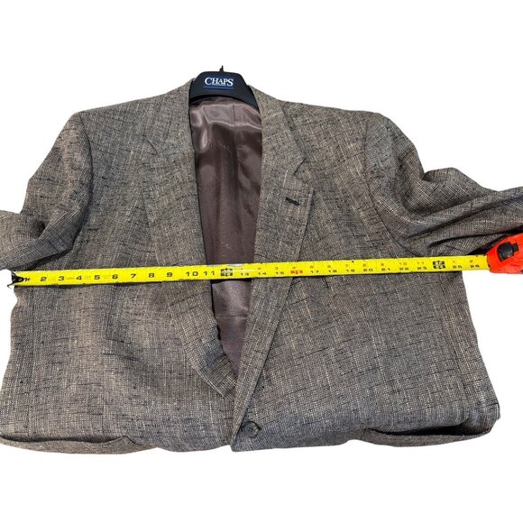 NWT Givenchy Gentleman Paris Wool Silk Blazer Brown Tailored Men 50R Business - Picture 6 of 14